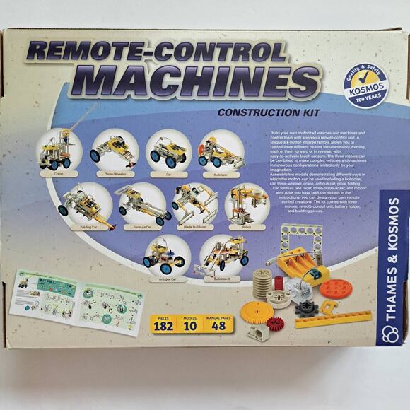 Thames & Kosmos Remote Control Machines Building Construction Kit STEAM STEM - Picture 2 of 10